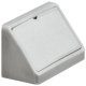 Mini Corner Connector 21x44mm Light Grey
