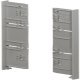NPS Int Drawer Front Cover Cap 186mm Silver