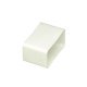 Manrose 220x90mm Flat Duct Conn PVC Grey