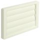 Manrose 100mm Grav Flap Wall Grille Brw