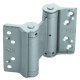 Spring Hinge Dbl Act 75x66mm Steel Silver