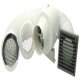 Manrose E.Fan Centrif IL Std PC/Wht