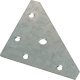 Corner Brace 82x82x1mm Steel Glv