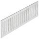 Ventilation Grille Rectangle 480x80mm Anodised Brz