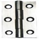 Butt Hinge Sqr 50x28mm Brs PC/Pin SSS