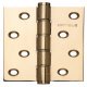 Hafele Butt Hinge DPBW 100x76mm Brs Polished Brass