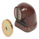 Door Hldr Magnetic Floor 20kg Plastic/Steel Brw