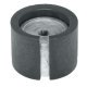 Cone D60mm w M10 Int Thr Plastic D.Grey/BZA