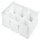 Variant-D 85mm Tray 6 Compartments Wht