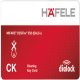 Dialock Clearing Key Card 54x85mm Wht