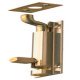 Barrel Bolt Cranked 25x100mm Brass SNP