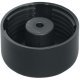 Furniture Glide D54x19mm Plastic Black