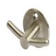 Coat Hook D42x64x33mm Brushed Stainless Steel