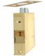 Sunk Slide Flushbolt 164x16mm Steel NP