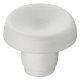 Door Buffer D10x2.5mm Plastic White