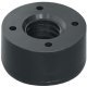 Furniture Glide D55x23mm 60kg Plastic Black