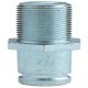 Pin D10mm w M10 Thread Steel Galvanised