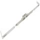 Espagnolette Shootbolt Ext 455mm M.Steel