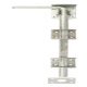 Drop Bolt 460mm Steel E.Galvanised