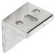 Angled Striking Plate w Slot Brass BP
