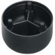 Adaptor D55x15mm Plastic Black for 635.91.310