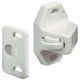 Roller Catch Indv Catch Plastic/Nyl Wht