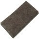 Felt Glide 50x100mm Self Adh Brown