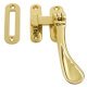 Casement Fastener Mortice/HK Plt Brs Polished Brass