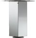 Square Table Leg 60x60x705mm Polished Chrome Plt