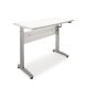 Electronic Ht Adj Desk Frm Set 2 Leg Silver