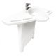 Ropox Support Washbasin Basic LH Wht
