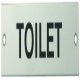 Sign 140x35mm-TOILET SSS