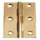 Butt Hinge Heavy Gauge 76x50mm Brs BP