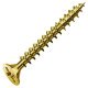 Spax Screw Ful Countersunk PZ2 1300pc Trade Pk Yellow Zinc