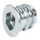 Screw-In Sleeve M8 D14x15mm SW8 Steel Galvanised