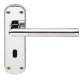 Mitred Lever Hdls/Plt Lever Brass P/SC