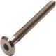Connecting Bolt Flat End M6x15mm Steel Bright Zinc Plated