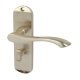 Welford Lever Hdls/Plt WC Lock Zinc Alloy SN