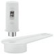 Pivot Hinge wo Stop Plastic White