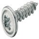 Hospa Screw Ful Flat PZ3 D4.0x20mm Steel Glv