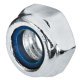 Hexagon Locking Nut M6 Steel Glv/Nyl Ins