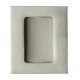 Flush Pull Handle 102x50mm Brass SNP