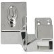 170D Glass Door Hinge Set Zinc Alloy CP