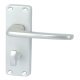 Cransley Lvr Hdls/Plt WC Aluminium SAA