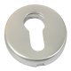 Escutcheon D50mm Pro Cyl Aluminium SAA