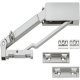 Door Open Mech SC 450mm 16kg Steel Aluminium Col