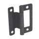 Cranked Flush Hinge 50mm Steel FB
