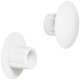 Cover Caps D5mm Blind Phillips Plastic White 9010