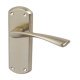 Olton Lever Hdls/Plt Latch Zinc Alloy PC
