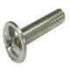 Flat Head Bolt M6x28mm Steel Galvanised